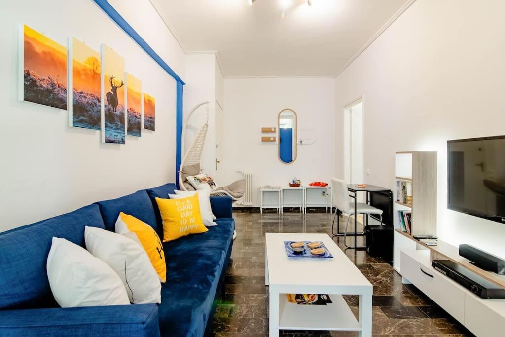 Athens Paradise Apartament 50 Sqm Near To Metro #2 ภายนอก รูปภาพ